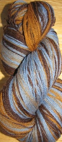 Brown blue